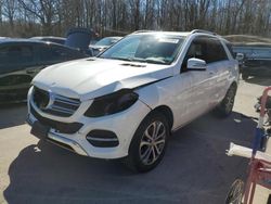 Salvage cars for sale at Glassboro, NJ auction: 2016 Mercedes-Benz GLE 350 4matic