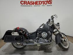 Salvage Motorcycles for sale at auction: 2002 Yamaha XVS65 Base