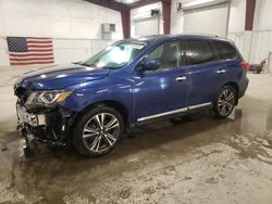 Nissan salvage cars for sale: 2017 Nissan Pathfinder S