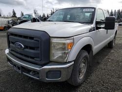 Salvage cars for sale at Arlington, WA auction: 2015 Ford F250 Super Duty
