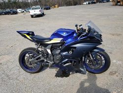 Salvage cars for sale from Copart Austell, GA: 2022 Yamaha YZFR7