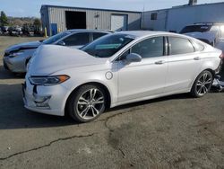 Salvage cars for sale from Copart Vallejo, CA: 2020 Ford Fusion Titanium