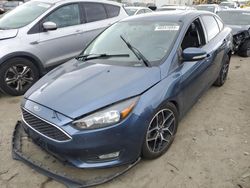 Salvage cars for sale from Copart Martinez, CA: 2018 Ford Focus SEL