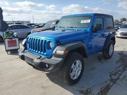 2021 Jeep Wrangler Sport en venta en Grand Prairie, TX