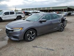 Salvage cars for sale at Houston, TX auction: 2021 Honda Insight EX