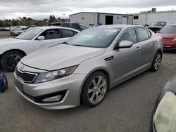 Salvage cars for sale at Vallejo, CA auction: 2013 KIA Optima SX