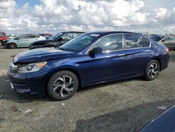 Honda salvage cars for sale: 2016 Honda Accord LX