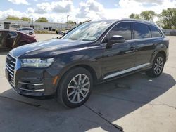 Salvage cars for sale at Sacramento, CA auction: 2019 Audi Q7 Premium Plus