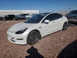Salvage cars for sale at Phoenix, AZ auction: 2021 Tesla Model 3