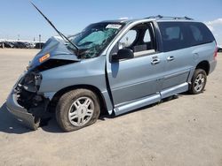 Salvage cars for sale at Fresno, CA auction: 2004 Ford Freestar SEL