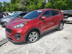 Salvage cars for sale from Copart Ocala, FL: 2018 KIA Sportage LX