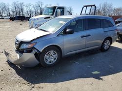 Honda Odyssey LX salvage cars for sale: 2016 Honda Odyssey LX