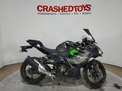 Salvage motorcycles for sale at Dallas, TX auction: 2023 Kawasaki EX400