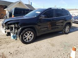 Salvage cars for sale at Northfield, OH auction: 2016 Jeep Cherokee Latitude