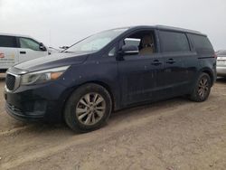 Vehiculos salvage en venta de Copart Amarillo, TX: 2016 KIA Sedona LX