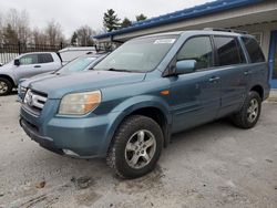 Salvage cars for sale from Copart Mendon, MA: 2007 Honda Pilot EX