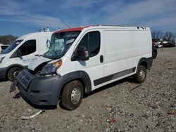 Salvage cars for sale at Spartanburg, SC auction: 2016 Dodge RAM Promaster 1500 1500 Standard