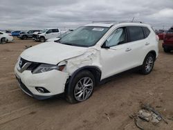 Salvage cars for sale at Amarillo, TX auction: 2014 Nissan Rogue S