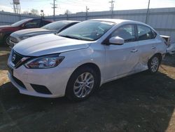 Salvage cars for sale from Copart Chicago Heights, IL: 2016 Nissan Sentra S