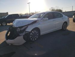 Salvage cars for sale at Wilmer, TX auction: 2017 Honda Accord Hybrid EXL