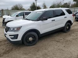Salvage cars for sale from Copart Midway, FL: 2017 Ford Explorer Police Interceptor