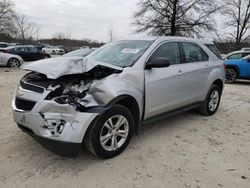 Salvage cars for sale at Cicero, IN auction: 2015 Chevrolet Equinox LS