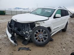 Salvage cars for sale at Magna, UT auction: 2018 Jeep Grand Cherokee Overland