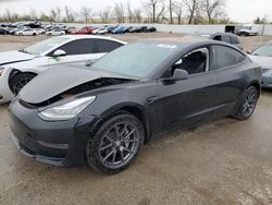 Salvage cars for sale at Bridgeton, MO auction: 2018 Tesla Model 3