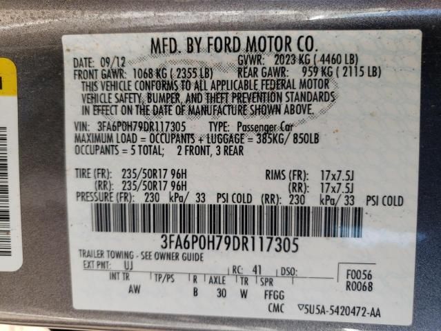 2013 Ford Fusion SE