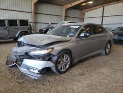 Salvage cars for sale at Houston, TX auction: 2020 Honda Accord LX