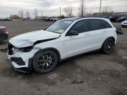 Mercedes-Benz salvage cars for sale: 2022 Mercedes-Benz GLC 43 4matic AMG