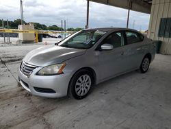 Salvage cars for sale at Homestead, FL auction: 2013 Nissan Sentra S