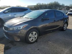 Salvage cars for sale at Las Vegas, NV auction: 2017 KIA Forte LX