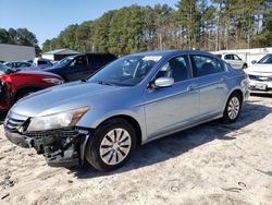 Salvage cars for sale at Seaford, DE auction: 2012 Honda Accord LX