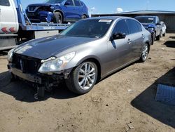 Vehiculos salvage en venta de Copart Brighton, CO: 2009 Infiniti G37 Base