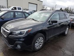 Salvage cars for sale at Woodburn, OR auction: 2019 Subaru Outback 2.5I Premium