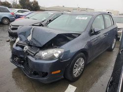 Salvage cars for sale from Copart Martinez, CA: 2012 Volkswagen Golf