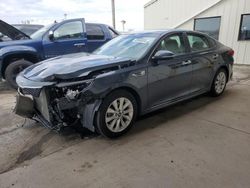 KIA Optima LX salvage cars for sale: 2016 KIA Optima LX