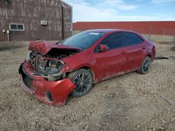 Salvage cars for sale at Rapid City, SD auction: 2015 Toyota Corolla L