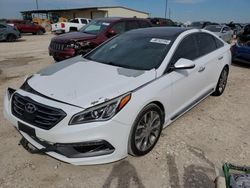 Salvage cars for sale at Temple, TX auction: 2017 Hyundai Sonata Sport