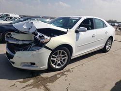 Salvage cars for sale at Grand Prairie, TX auction: 2015 Chevrolet Malibu 1LT