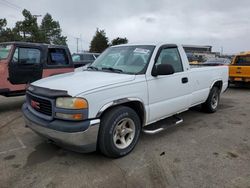 GMC Sierra salvage cars for sale: 2001 GMC New Sierra C1500