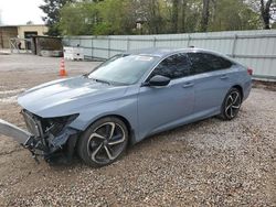 Salvage cars for sale at Knightdale, NC auction: 2022 Honda Accord Sport SE