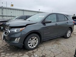 Salvage cars for sale at Dyer, IN auction: 2019 Chevrolet Equinox LS