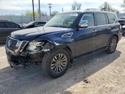 Vehiculos salvage en venta de Copart Oklahoma City, OK: 2019 Nissan Armada Platinum
