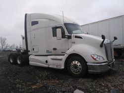 Salvage trucks for sale at Portland, MI auction: 2017 Kenworth Construction T680