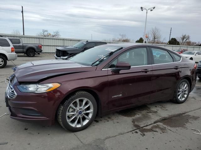 2017 Ford Fusion SE Hybrid