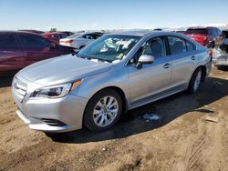 Salvage cars for sale at Brighton, CO auction: 2017 Subaru Legacy 2.5I Premium