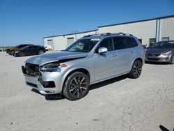 Salvage cars for sale at Kansas City, KS auction: 2019 Volvo XC90 T6 Momentum