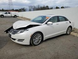 Salvage cars for sale at Glassboro, NJ auction: 2015 Lincoln MKZ